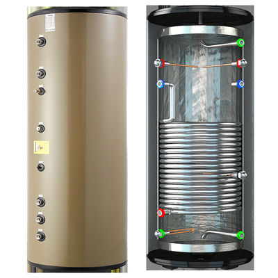 quality 200リットルの熱ポンプ水タンク デュプレックス 2205 熱水タンク factory